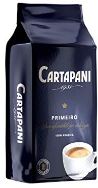 Cartapani 1951 | PRIMEIRO 100% ARABICA macinato | caffè pregiato dal gusto dolce e delicato | macinatura moka | 250g