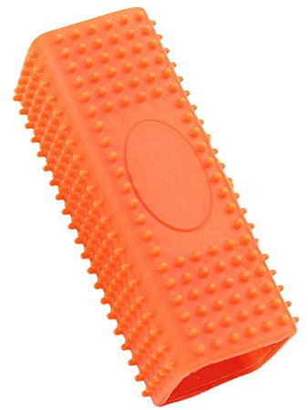 YITON Tierhaarentferner Werkzeug Zum Entfernen Von Tierbedarf Tierenthaarung Silikonkatzen Tragbare Weiche Hundebürste Mit Klebrigem Haar 1St Orange