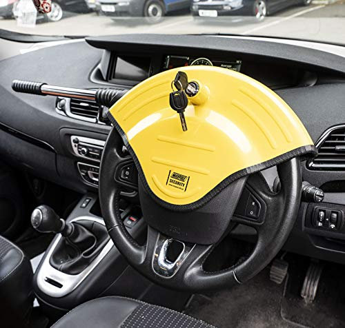 UKB4C Maypole MP5494 Car 4x4 Van Anti Theft High Security Disc Type Steering Wheel Lock