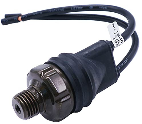 mankk Luftdruckschalter 120-150 PSI Draht 1/4 NPT 24V 12V DC Luftkompressor Druckschalter Mit Linie Für Lufthorn Zug 120-150-1/4 NPT-X-BK