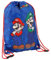 Lunch Bag Super Mario und Luigi - Atmungsaktiver und Strapazierfähiger Stoff - Kordelzug - Geräumig - Für Leichtgewicht - 29 x 40 cm - Toybags