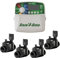 GNCGarden Rain Bird Programador de RIEGO eléctrico ESP-TM2I-230V Interior + 4 Electroválvulas 100-HV 1 24V | Electrovalvula riego 24V + Programador WiFi 4 Zonas