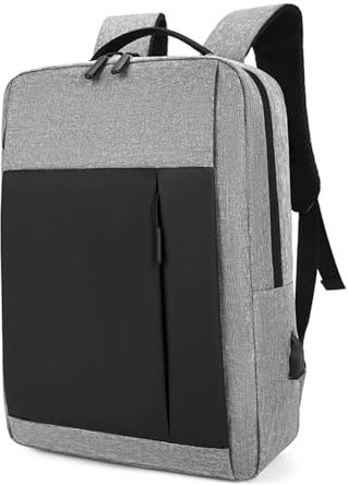 docooler Zaino per Laptop e Tablet da 15,6 Pollici, Multitasche di Grande capacità, Tessuto Oxford Resistente all'Acqua, Tracolla scientifica per ridurre Il carico, Design con Striscia Riflettente