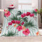 Orchidee Kuscheldecke Flauschig 100x130cm Anlage Fleecedecke Weich Sofadecke Warm Bettdecke Decken Wohndecke Tagesdecke Sofaüberwurf Decke Couchdecke Bettüberwurf J386