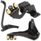 Anlseiod Roulettes Porte Latérale Droit per Jumpy 2 Scudo 2 Expert 2/Expert Tepee 2007-2016 Kit de Roulettes Porte,Guidage à Galet Porte Coulissante #1498207080 1498209080 (noir)