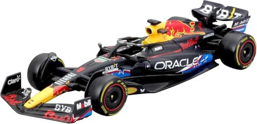 F1 RB19 Formel 1 2023 Max Verstappen 1 Gewinner GP AUSTIN TEXAS USA - Modell Auto DieCast - Maßstab 1/43 12cm - BBurago 18-38082V-A