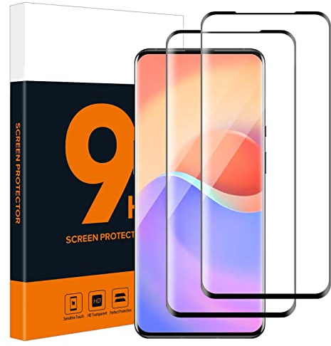 Carantee 2 Stück Schutzfolie für Panzerglas für OnePlus 7 Pro 5G, 3D Vollbildschirm Ultrabeständig Ultra-HD Bläschenfrei One Plus 7 Pro Schutzglas, Anti-Fingerabdruck Anti-Schmutz Displayschutzfolie