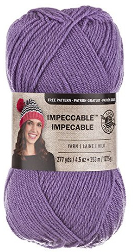 Loops & Threads Impeccable Yarn 4.5 oz. One Ball - Lavender