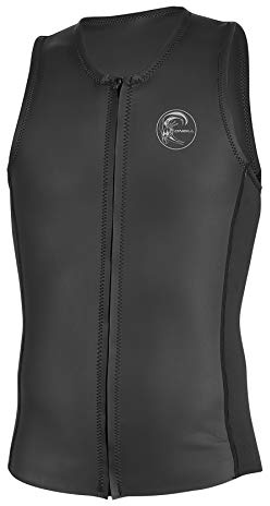 O'NEILL O'riginal Front Zip Neoprene Wetsuit Vest Top BLACK -