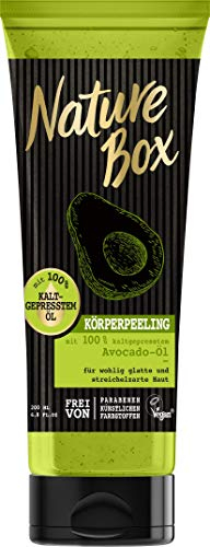 Nature Box Körperpeeling Avocado, 6er Pack (6 x 200 ml)