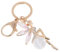 Steellwingsf Joli pendentif elfe ailé en strass pour sac à main (rose)