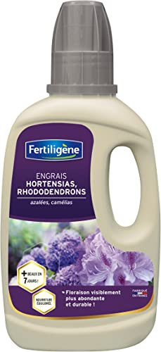 FERTILIGENE FEHOR400 - Engrais Liquide Hortensias Azalées 400 ml -Floraison visiblement plus abondante en 7 jours -Apporte une nourriture équilibrée - A base de minéraux - Pour 57 L de solution diluée