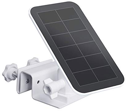 HOLACA Dachrinnenhalterung Kompatibel mit Solarpanel für Arlo Solarpanel-Versionen, Arlo Pro, Arlo Pro 2 Camera, weiß