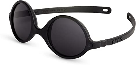 Ki ET LA Unisex-Kinder Gafa Sol de Meses Black Sonnenbrille Diabola 2.0 0-12 Monate SCHWARZ, Negro