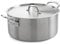 Samuel Groves - 26cm Stainless Steel Tri-Ply Casserole Pan With Lid - Made in England