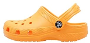 Crocs Unisexe Enfant Classic Clog K Sabots, Orange Zing, 37/38 EU