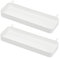 Ikea Skadis Regal (passend für Skadis Steckbrett), Weiß, 28 x 9 x 3 cm, 2 Stück