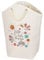WENKO Wäschesammler Mod. Rollin' Art Little Things mit 58 L Fassungsvermögen cremefarbener Wäschekorb farbenfrohes Motiv mit Zwei Griffen Polyester innen Polypropylen 53 x 60 x 25 cm Beige-Creme