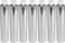 Empty Oil Paint Tube with Needle Cap (40ml, 7 Pack), Unsealed Aluminum Tube for Storing Paints Acrylics, Gouaches, Watercolors, Oils and Other Kinds of Paints
