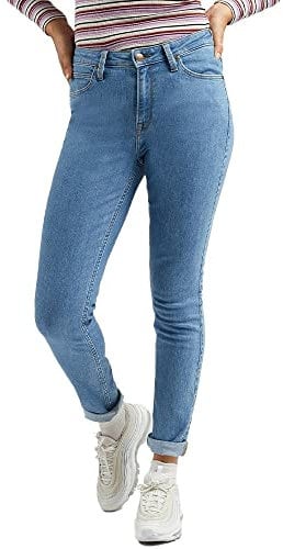 Lee Damen Stella Line Jeans, Light Alton, 27W / 31L EU