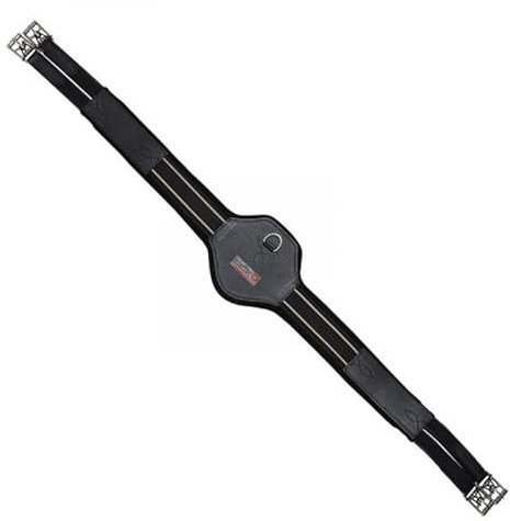 Kieffer Sattelgurt K_EquiConnect anatomisch, atmungsaktiv, Rollschnallen Größe 135cm