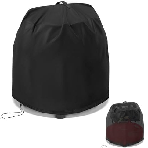 Kingling Cover for Air Compressor, Air Compressors Dust Cover Fit 6 Gallon Portable Pancake Air Compressor Black