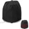 Kingling Cover for Air Compressor, Air Compressors Dust Cover Fit 6 Gallon Portable Pancake Air Compressor Black