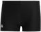 adidas Uomo Classic 3-Stripes Swim Boxers, Black / White, M