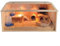 Großer Haustierhauskäfig, Hamsterkäfig Und Habitat-Spielplatz, Rutin-Hühner-Futterkasten, Mit Zu Öffnendem Deckel, Für Kaninchen, Meerschweinchen, Rutin-Hühner (S : 60x40x40cm)
