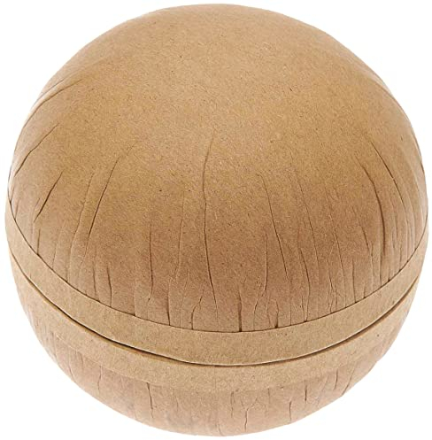 Kugel teilbar, Pappmaché, 8 cm