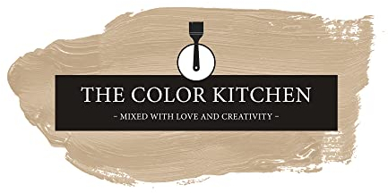 Livingwalls THE COLOR KITCHEN universelle Wandfarbe - Malerfarbe für Wohnräume und Arbeitszimmer - matte Innenfarbe in Beige - 2,5l Deckfarbe in TCK6002