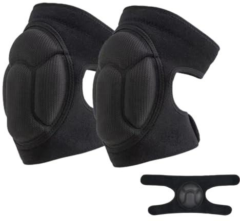 Knieschoner, 1 Paar Knieschoner Arbeiten, Elastische, Verstellbar | Elastische Knieschoner, Weiche Schwamm Kniepolster, Für Gartenarbeit, Bodenarbeit, Tanzen, Basketball, Für Damen Und Herren