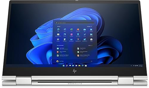 HP EliteBook x360 830 G8 13.3” Hybrid 2-in-1 Touchscreen – i5-1145G7, 1TB PCIe 4.0 x 4 NVMe, 16GB, Fingerprint & Smartcard Reader, NFC, UK Backlit Keys, Windows 11 Pro (Renewed)
