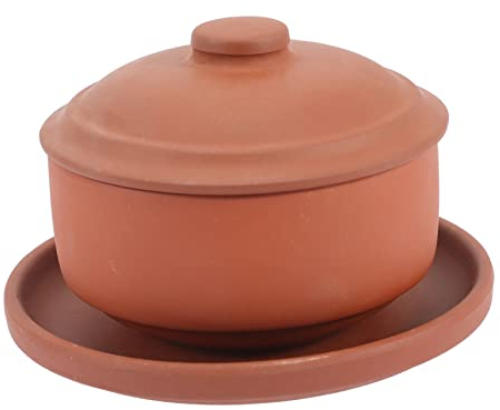 ABOOFAN Set Di Ciotole Per La Cottura A Vapore in Ceramica Antica Da 4 5 Pollici Coperchio Per Ciotola Di Riso Ciotola Per Zuppa Per Uso in Cucina