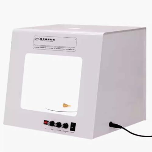 Mini-Fotostudio-Box,Tragbare Foto-Lichtbox,Faltbares Fotozelt,Kleines Fotostudio Mit Intelligentem Drehbarem Drehteller Und 3000–5500K Dimmbar Für Schmuck,Kleine Produktfotografie,TB30