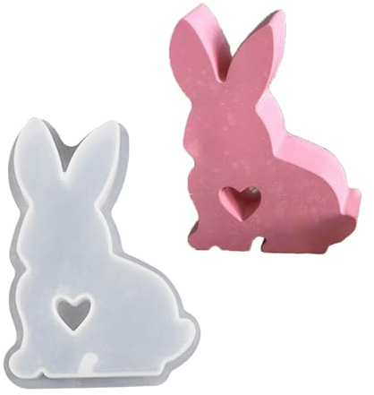 3D-Harzform mit Tiermotiven für Gips, Ornamente, Basteln, Ostern, Party, Dekoration, Epoxidharz-Formen