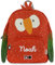 upstitch studio Kindergartenrucksack Trixie Papagei mit Namen Big (Papagei, Rucksack BIG)