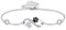 POPLYKE Paw Print Armband für Damen 925 Sterling Silber Infinity Armbänder Katze Hund Mom Schmuck für Damen Mom