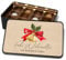 Pralinendose personalisiert „Frohe Weihnachten“ Glocken-Motiv - 12 Confiserie-Pralinen in Geschenkdose – Geschenk Weihnachten Schokolade Geschenkidee