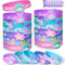 Toyssa 24 Stück Silikon Armbänder, Party Mitgebsel Kindergeburtstag Silikonarmband Kindergeburtstag Gastgeschenke Kleine Geschenke für Kinder Jungen Mädchen (Meerjungfrau)