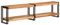 Myheimly TV-Schrank 160x30x40 cm Massivholz Akazie