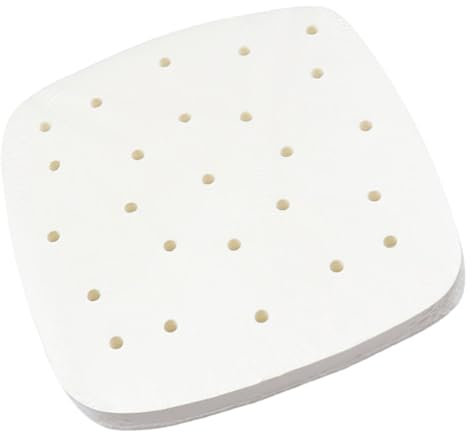 OFFSCH 400piezas Papel De Hornear Para Freidora De Aire y Barbacoa Ligero y Fácil De Usar