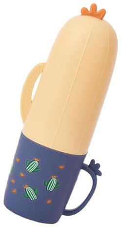 DRESSOOS zahnbürste Box zahnbürsten Box Reisezahnbürstenhalter Reiseetui für Zahnbürste und Zahnpasta automatisch Bausatz Zahnbürstenhalter Reisen Reisebehälter für Zahnbürsten Abs Blue