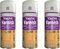 MIXEL Yacht Varnish Spray Paint, Clear Gloss Finish, Tough and Durable, Non Cracking, Quick Drying, Long Lasting Performance, Interior and Exterior Use, 200ml (3PCS)