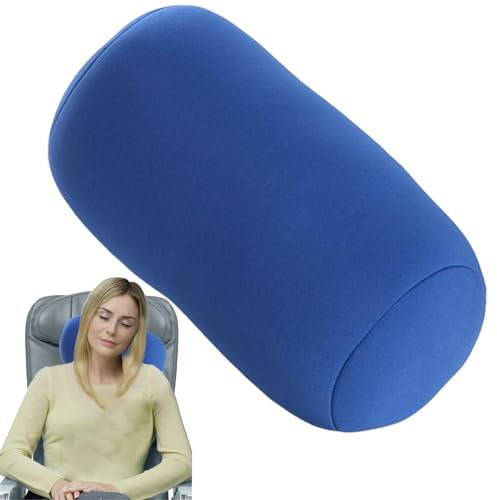 wqibq Almohada de microbolitas – Cojín Cervical – Almohada Cervical – Almohada de Apoyo para la Espalda, cojín Cervical para Yoga, relajación en la Cama