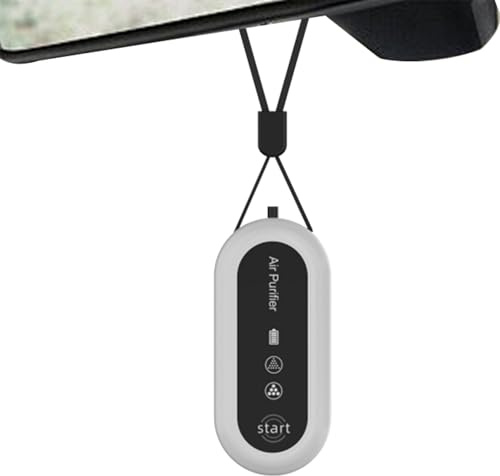 Bexdug Air Purifier Necklace - Portable Tiny Air Ionizer Necklace,Travel Purifiers for Home, Office, Baby Nursery, Outdoor, Purify Breath