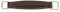 Guitar -Verstärkergriff, Griff, PU -Amp Schwarzes Griff PU Leder Innenstahl für Amp Gitarrenverstärker Leder AS50D Taschen, Koffer und Abdeckungen Ersatzriemen (Brown)
