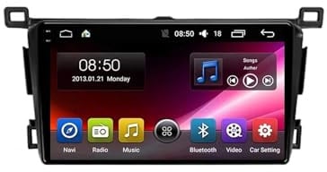 Autoradio Carplay für Toyota RAV4 RAV 4 2013-2018 9 Inches Android 15 Display Radio Fm Am Bluetooth USB Für, 4 Core 2G+32G