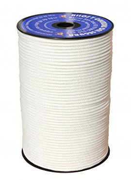 Hilos Y Cuerdas Del Segura 5116050200 - Nylon trenz. bl/brte.t/driza 5 mm 200 mts blanco