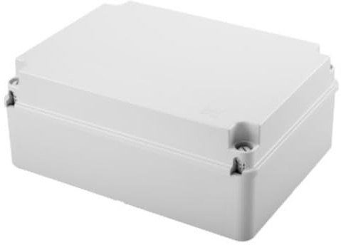 Gewiss 44209 Abzweigkasten mit Deckel 300 x 220 x 120 - IP56, Kunststoff, wasserdicht